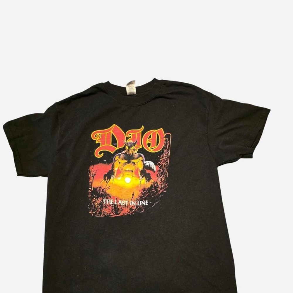 Vintage Style DIO The Last In Line‎ Tour Graphic Band Tee